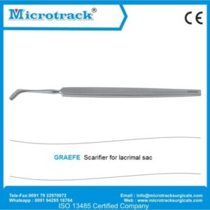 Graefe Scrafier for Lacrimal Sac
