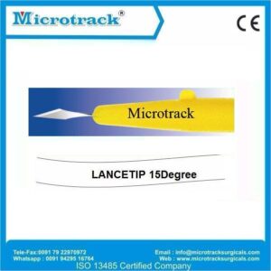Lancetip 15 Degree Ophthalmic Blade / Sideport 15 Degree Ophthalmic Blade